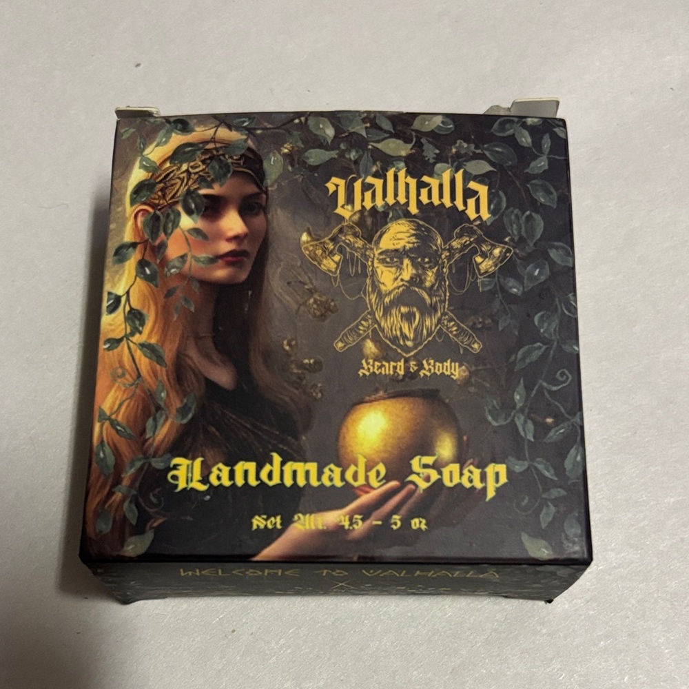 Handmade Soap - Black and Gold